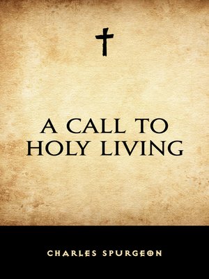 cover image of A Call to Holy Living
